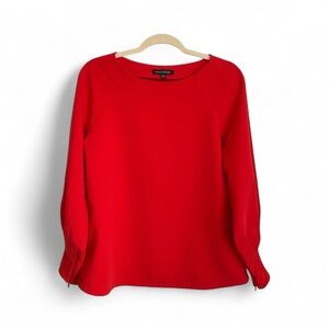 Banana Republic Vibrant Red Blouse